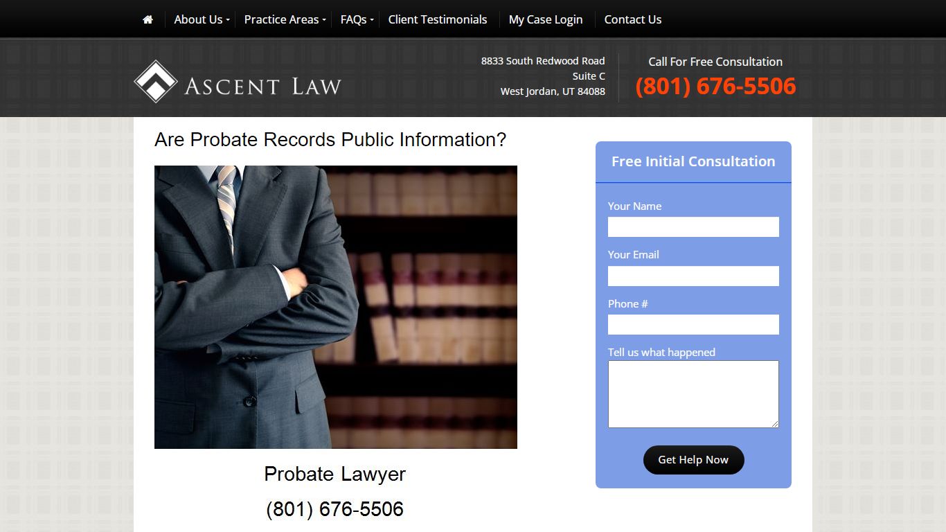 Are Probate Records Public Information? - ascentlawfirm.com